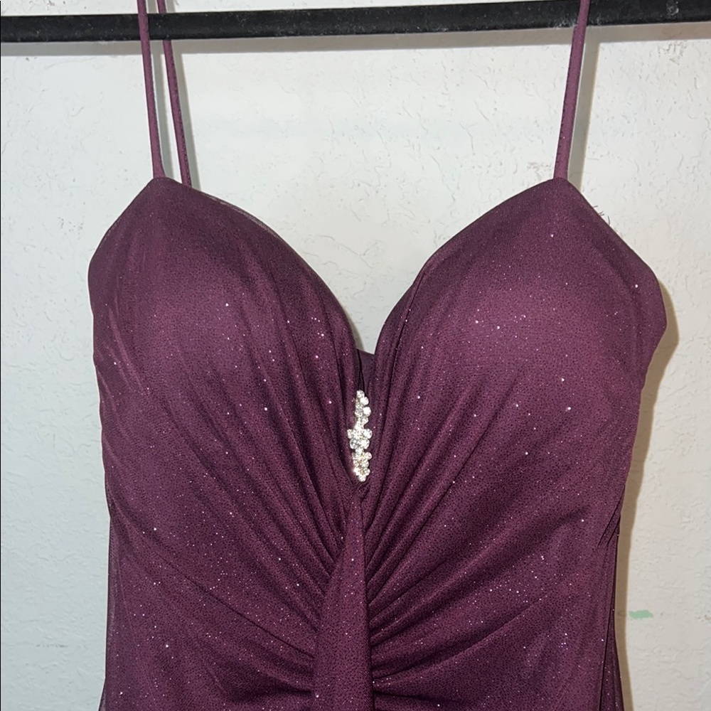 Onyx Deep Purple Prom Dress